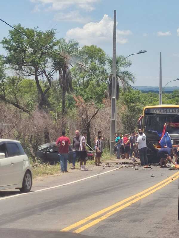 Grave choque frontal en tramo Luque-San Bernardino | 1000 Noticias