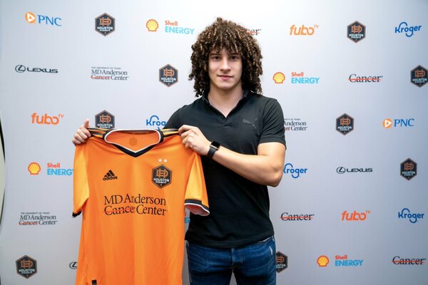 Iván Franco fue presentado oficialmente en el Houston Dynamo de la MLS