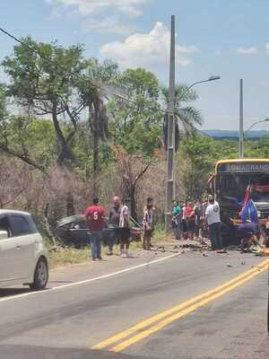 Grave choque frontal en tramo Luque-San Bernardino