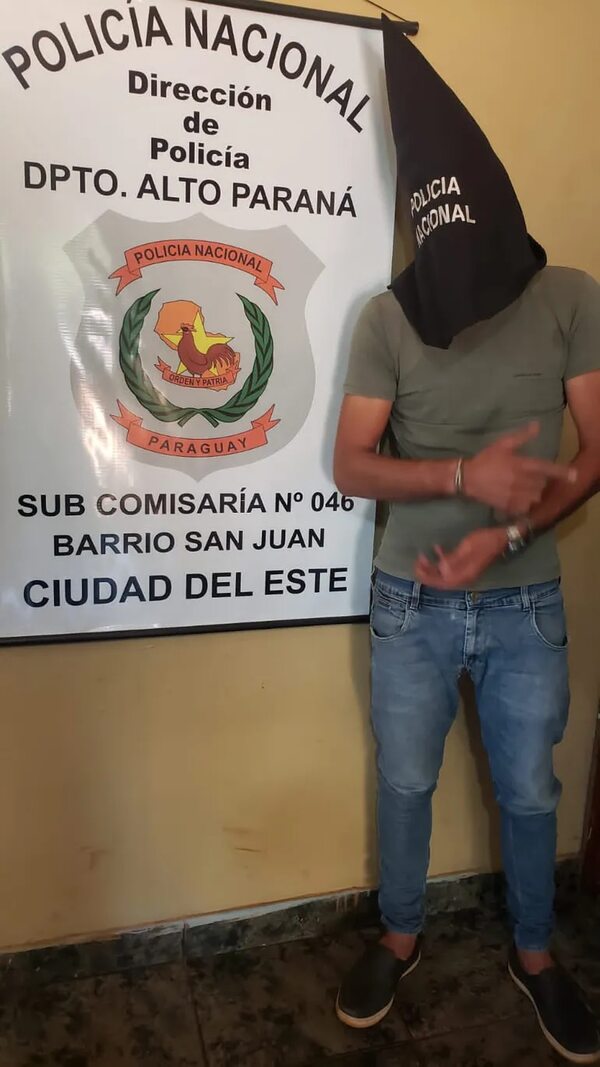 Cae en CDE joven que registraba cuatro órdenes de captura - ABC en el Este - ABC Color