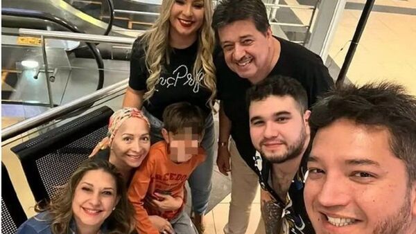 Los Rodríguez fueron a despedirse de Nachito