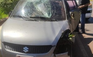Volcó su vehículo presumiblemente a raíz de un desperfecto mecánico