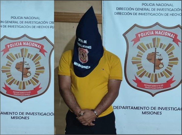 San Ignacio: detienen a ciudadano con frondoso denuncias penales