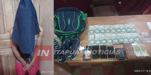 RECUPERARON OBJETOS HURTADOS Y PUSIERON A UN HOMBRE TRAS LAS REJAS - Itapúa Noticias