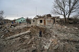Rusia ataca Ucrania durante una visita de la misión de la ONU