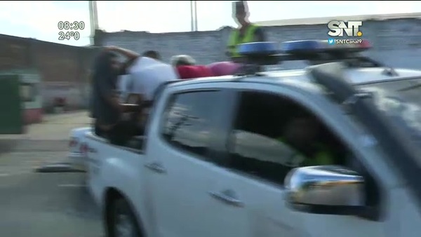 Incidente y varios detenidos - SNT