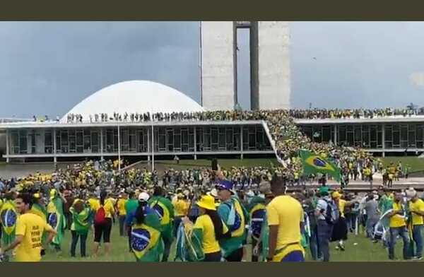 Líderes mundiales condenaron la toma de los edificios gubernamentales de Brasil por parte de bolsonaristas - ADN Digital