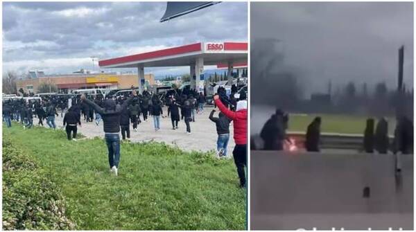 Diario HOY | Una pelea entre hinchas de Roma y Nápoles provoca el caos en una autopista