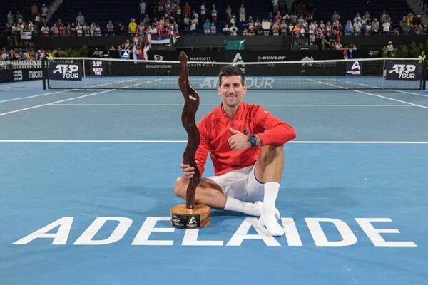 Tenis: Un Nole campeón a Melbourne - Polideportivo - ABC Color