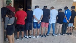 Fiscalía libera a los casi 30 jóvenes detenidos tras disturbios en Ñemby