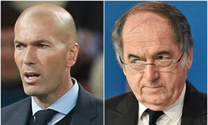 Critican al presidente de la Federación Francesa por 'faltar el respeto' a Zinedine Zidane