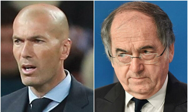 Critican al presidente de la Federación Francesa por 'faltar el respeto' a Zinedine Zidane