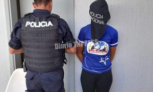 Joven cae detenida después de robar G. 40 millones a su propia madre, en Pdte. Franco – Diario TNPRESS