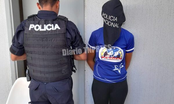 Joven cae detenida después de robar G. 40 millones a su propia madre, en Pdte. Franco – Diario TNPRESS