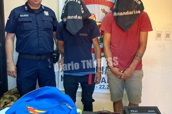 Capturan a dos motochorros con frondosos antecedentes en un control en Hernandarias – Diario TNPRESS