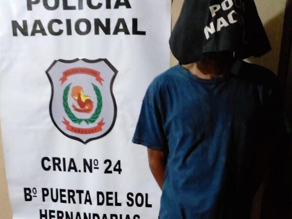 Detienen a delincuente reconocido a través de circuito cerrado