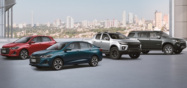 Chevrolet es la marca más vendida en Paraguay
