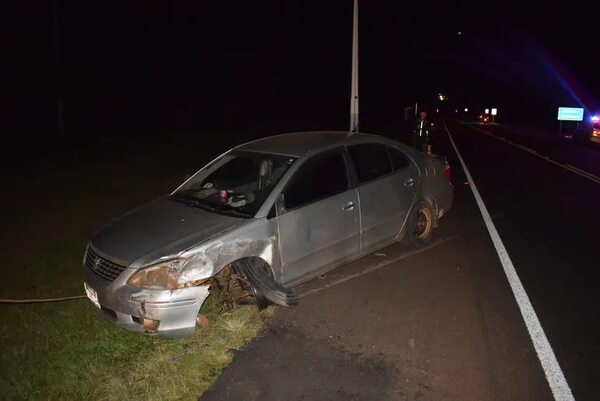 Militar alcoholizado ocasionó accidente de tránsito sobre la ruta Py 01 en la zona de San Juan Bautista - Policiales - ABC Color