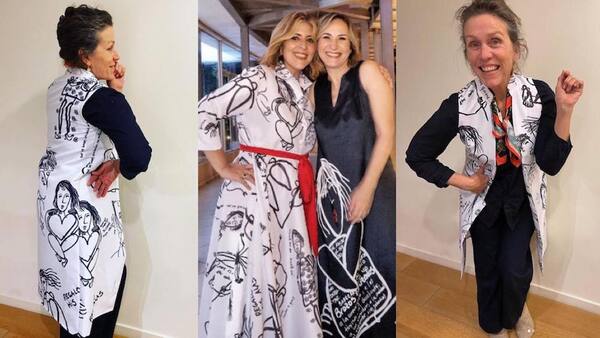 Diario HOY | Frances McDormand, "modelo de lujo" de prendas inspiradas en Tana Schémbori