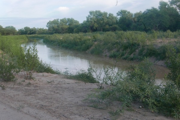 El río Pilcomayo transita el canal Toro Mocho y llega a General Díaz - .::Agencia IP::.