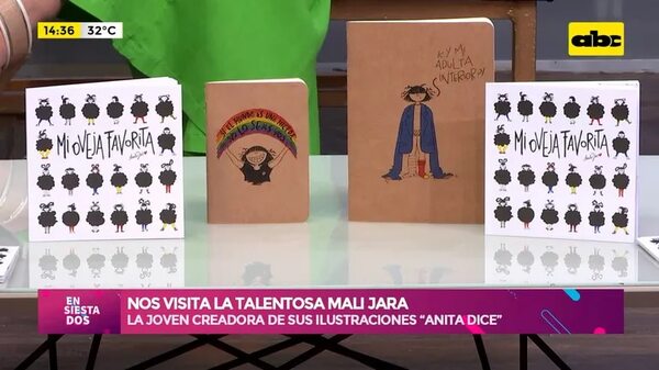 Nos visita la talentosa Mali Jara - ABC Noticias - ABC Color