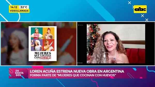 Loren Acuña estrena nueva obra en Argentina - Ensiestados - ABC Color