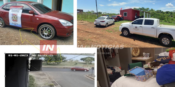 TRAS ROBO DE 12 MILLONES, ALLANARON UNA VIVIENDA EN CAMBYRETÁ - Itapúa Noticias