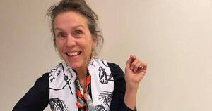 La Nación / Frances McDormand, ganadora de cuatro óscares, lució moda paraguaya