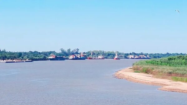 El Río Paraguay no es 100% navegable y su “problema” está hacia el sur - Nacionales - ABC Color