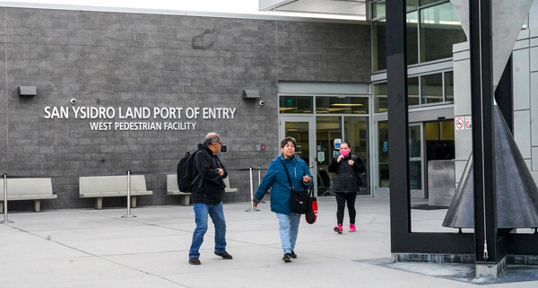 EE.UU. reabre parcialmente el paso peatonal en San Ysidro que fue cerrado en 2020 - MarketData