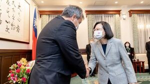 Mandataria de Taiwán se reúne con el titular de Diputados de Paraguay