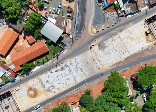 Esta semana podría concluir las obras de la nueva rotonda de Tres Bocas