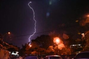 Renuevan alerta por tormentas para dos departamentos del país - Nacionales - ABC Color