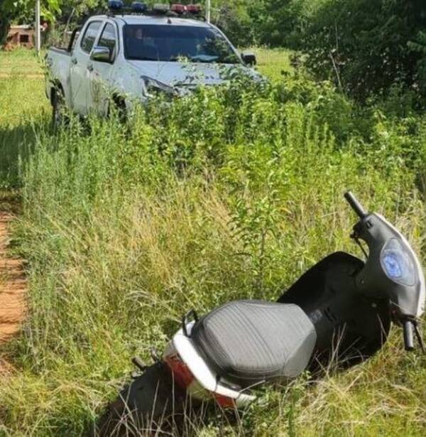 Recuperan moto de la joven salvajemente golpeada durante asalto en Luque