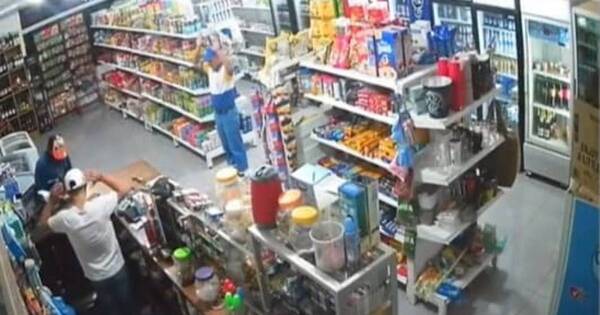 La Nación / Delincuentes asaltaron surtidor y amenazaron de muerte a empleados en Concepción