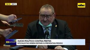 No debaten posible juicio contra Fretes - ABC Noticias - ABC Color