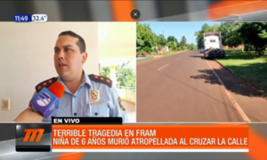 Tragedia en Fram: niña de 6 años murió atropellada - Paraguaype.com