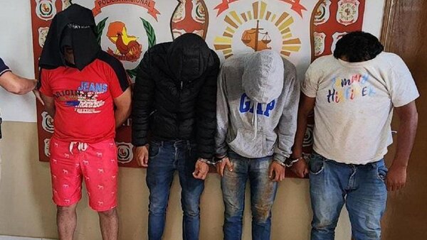 Cuatro detenidos por intento de robo a distribuidora en Minga Guazú