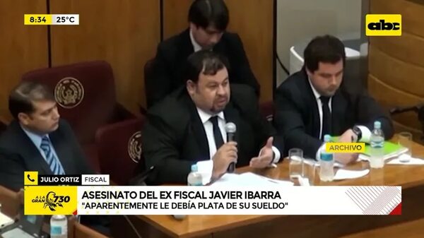 Asesinato del exfiscal Javier Ibarra - ABC Noticias - ABC Color
