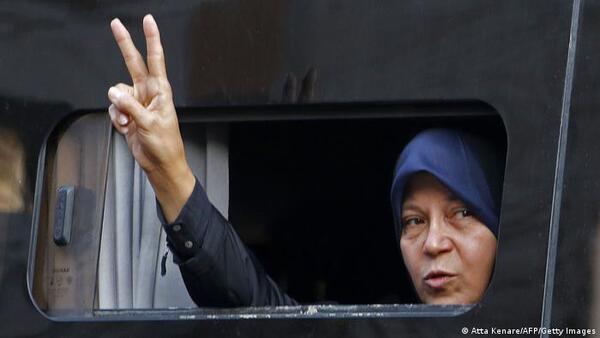 Condenada a 5 años de prisión Faezeh Hashemí, hija de un expresidente iraní