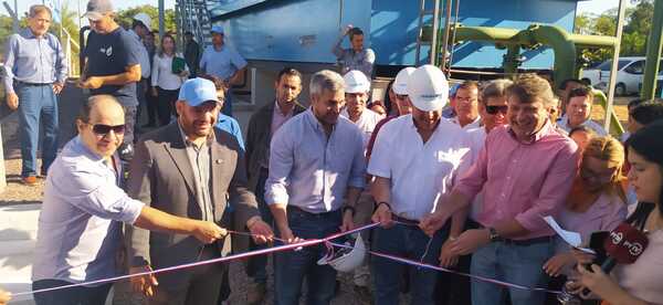 Emboscada pone fin a 40 años de escasez de agua con obra habilitada por Essap - .::Agencia IP::.