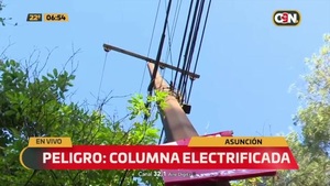 ¡Peligro! Columna electrificada - C9N