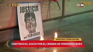 Séptimo día del Juicio por el crimen de Fernando Báez - C9N