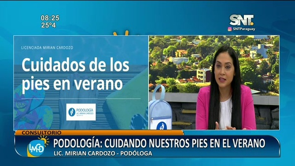 Podología: ¡A cuidar nuestros pies en el verano! - SNT
