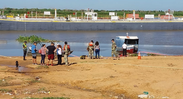 Hallan el cadáver del joven que cayó de una moto acuática - Noticiero Paraguay