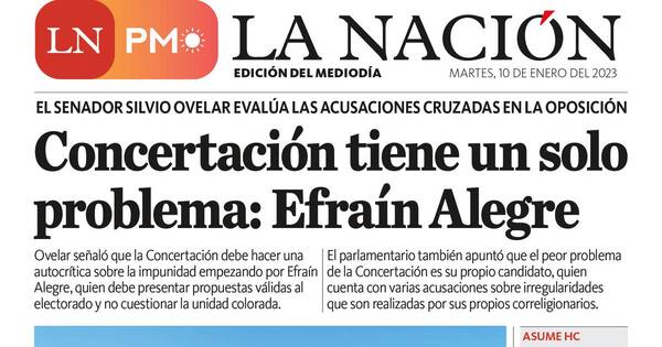La Nación / LN PM: edición mediodía del 10 de enero