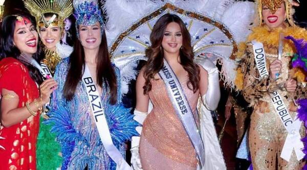 Reapareció la Miss Universo "rellenadita"