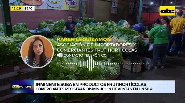 Inminente suba en productos frutihortícolas - ABC Noticias - ABC Color