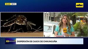 Dispersión de casos de chikunguña - ABC Noticias - ABC Color