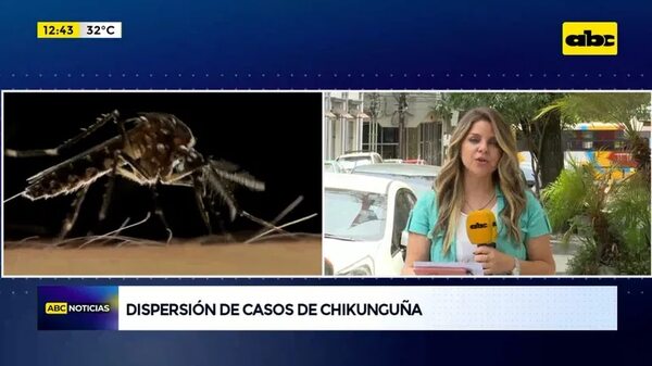 Dispersión de casos de chikunguña - ABC Noticias - ABC Color
